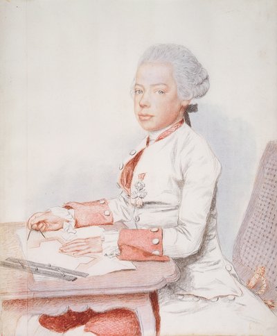 Portrait of Archduke Peter Leopold of Austria by Jean Étienne Liotard